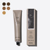 暖基色系 <div class="product-qualities">
<div class="quality">
<svg version="1.1" xmlns="http://www.w3.org/2000/svg" xmlns:xlink="http://www.w3.org/1999/xlink" x="0px" y="0px" viewbox="0 0 50 50" style="enable-background: new 0 0 50 50;" xml:space="preserve"> <g> <path d="M8.6,16.3c-1.2,0.2-2,0.6-2.4,1.4c-0.5,1.1-0.2,2.5,0.3,3.5c0.4,0.7,1.2,1.3,2.1,1.4c0.3,0,0.6,0,0.9,0
			c0.7-0.1,1.3-0.4,1.8-0.9c0.9-0.9,1.1-2.6,0.5-3.8C11.2,16.7,10,16.1,8.6,16.3z M10.7,21.1c-0.7,0.7-1.5,0.7-2,0.7
			c-0.6-0.1-1.2-0.5-1.5-0.9c-0.4-0.7-0.7-1.9-0.3-2.7c0.3-0.5,0.9-0.9,1.8-1c1.4-0.2,2,0.6,2.3,1.1C11.5,19.2,11.3,20.5,10.7,21.1z"></path> <path d="M9.5,25.4c-1.4-0.1-2.2,0.5-2.6,1.1c-0.7,1-0.6,2.6-0.1,3.5c0.2,0.5,0.9,1.5,2.1,1.8c0.3,0.1,0.5,0.1,0.8,0
			c0.5-0.1,0.9-0.3,1.4-0.6c1.1-0.8,1.6-2.4,1.2-3.7C12,26.2,11,25.5,9.5,25.4z M10.6,30.5c-0.5,0.4-1,0.5-1.5,0.4
			c-0.6-0.1-1.2-0.6-1.6-1.4c-0.3-0.6-0.4-1.8,0.1-2.6c0.3-0.4,0.6-0.6,1.2-0.7c0.2,0,0.4,0,0.6,0c1.1,0.1,1.8,0.6,2.1,1.5
			C11.8,28.6,11.4,29.8,10.6,30.5z"></path> <path d="M16.8,30.4c-1.4,0.1-2,0.8-2.3,1.4c-0.7,1.3-0.2,3,0.2,3.7c0.4,0.7,1,1.1,1.8,1.2c0.3,0,0.5,0,0.8,0
			c0.7-0.1,1.4-0.4,2-1c1-0.9,1.3-2.4,0.7-3.7C19.5,30.9,18.3,30.3,16.8,30.4z M18.7,35.1c-0.7,0.6-1.4,0.9-2.1,0.8
			c-0.5-0.1-0.9-0.4-1.2-0.8c-0.4-0.6-0.7-2-0.2-2.9c0.3-0.5,0.8-0.8,1.5-0.9c0.1,0,0.1,0,0.2,0c1.1-0.1,2,0.3,2.4,1.2
			C19.7,33.3,19.4,34.5,18.7,35.1z"></path> <path d="M48.6,9.6c-1.2-0.6-3,0.3-4.9,2.4l-0.9,0.9c-1.4,1.5-3.6,3.9-5.6,6.2c0,0-0.1,0.1-0.1,0.1
			c-0.2-0.9-0.8-2.3-1.8-3c-0.6-0.4-1.3-0.6-2.1-0.5c-1.9,0.3-3.3,1.8-4.5,3.2c-0.8,0.8-1.5,1.6-2.2,1.9c-1.3,0.5-2.7,0.5-3.6,0.1
			c-0.7-0.3-1.3-0.9-1.6-1.8c-1-2.5-0.3-3.4,1-4.7l0.3-0.3c1.6-1.6,4.3-4.3,3.6-6.4c-0.8-2.4-4.7-4-11.6-2
			C8.2,7.6,1.8,10.6,1.1,24.5c-0.2,3.9,1,7.3,3.5,10.1c4.6,5.1,12.2,6.5,13.2,6.5c1,0,2,0,2.5,0c-0.2,2.4,0.7,4.6,0.8,4.7l0.1,0.3
			l0.3-0.1c1.1-0.2,1.9-0.4,2.6-0.5c2.4-0.4,3.4-0.6,4.9-2.7c1.1-1.5,1.5-3,1-4.2l3.9-3.4c0.4,0.2,0.8,0.2,1.2,0.2c0,0,0.1,0,0.1,0
			c0.7-0.1,1.3-0.6,1.5-1.4c0.1-0.3,0.2-1-0.4-1.9c0.2-0.3,0.7-0.9,1-1.5c0.7-1.1,3.8-5.8,4.8-6.9c0.7-0.7,1.7-2.5,2.6-4.1
			c0.6-1.1,1.2-2.1,1.6-2.7c1.2-1.7,2.7-3.9,2.9-5.7C49.5,10.5,49.2,9.9,48.6,9.6z M20.5,40.4c-0.5,0-1.6,0-2.6,0
			c-0.9,0-8.2-1.4-12.6-6.2c-2.4-2.6-3.5-5.8-3.3-9.5C2.6,11.2,8.7,8.3,14.9,6.5C21.2,4.7,24.8,6,25.4,8c0.5,1.6-2.1,4.2-3.4,5.5
			l-0.3,0.3c-1.4,1.5-2.3,2.6-1.2,5.6c0.4,1.1,1.1,1.8,2,2.3c1.7,0.8,3.6,0.2,4.3-0.1c0.9-0.3,1.7-1.2,2.5-2.1
			c1.1-1.2,2.4-2.6,4-2.9c0.5-0.1,1,0,1.4,0.3c1,0.8,1.4,2.5,1.6,3.2c-2.9,3.4-5.4,6.7-6.1,7.5c-0.4-0.2-0.7-0.3-1.1-0.2
			c0,0,0,0,0,0c-0.4,0.1-0.7,0.3-0.9,0.6c-0.7,0.9-0.5,1.8-0.1,2.5L26,35.3c-0.4-0.1-0.8-0.1-1.1,0c-1.2,0.2-2.3,1.1-3.5,2.9
			C20.9,38.9,20.6,39.7,20.5,40.4z M28.5,42.4c-1.4,1.8-2.1,2-4.4,2.4c-0.6,0.1-1.4,0.3-2.3,0.5c-0.4-1-1.3-4,0.3-6.5
			c1-1.6,2-2.4,2.9-2.6c0,0,0,0,0.1,0c0.8-0.1,1.7,0.2,2.9,1.1C29.8,38.7,30,40.3,28.5,42.4z M29.7,37.9c-0.3-0.5-0.7-0.9-1.3-1.3
			c-0.6-0.5-1.2-0.8-1.7-1l2-4.4c0.3,0.3,0.5,0.6,0.8,0.8c0.2,0.2,0.4,0.4,0.6,0.6c0.6,0.7,1.8,1.7,3.1,2.3L29.7,37.9z M35.9,33.9
			c-0.1,0.4-0.4,0.7-0.8,0.8c-1.1,0.1-3.5-1.6-4.4-2.6c-0.2-0.2-0.4-0.4-0.6-0.7c-1.1-1.1-1.9-2-1.1-3c0.2-0.2,0.3-0.3,0.4-0.3
			c0.5-0.1,1.4,0.6,2.5,1.4c0.7,0.5,1.5,1.2,2.4,1.7C35.5,32.1,36.1,33.1,35.9,33.9z M48.5,11.2c-0.3,1.8-2,4.3-2.8,5.3
			c-0.4,0.6-1,1.6-1.6,2.7c-0.9,1.6-1.9,3.3-2.5,4c-1.2,1.3-4.9,7-4.9,7c-0.3,0.4-0.6,0.9-0.9,1.3c-0.3-0.3-0.7-0.6-1.2-0.9
			c-0.9-0.5-1.7-1.1-2.3-1.7c-0.5-0.4-0.9-0.7-1.3-1c0.8-1.1,3.7-4.7,6.8-8.3c2-2.3,4.2-4.6,5.6-6.2l0.9-0.9
			c2.1-2.2,3.4-2.4,3.9-2.2C48.6,10.5,48.6,11,48.5,11.2z"></path> <path d="M14.6,15.5c0.3,0,0.6,0,0.9,0c0.7-0.1,1.3-0.4,1.8-0.9c0.9-0.9,1.1-2.6,0.5-3.8c-0.6-1.2-1.7-1.7-3.2-1.6
			c-1.2,0.2-2,0.6-2.4,1.4c-0.5,1.1-0.2,2.5,0.3,3.5C12.9,14.8,13.7,15.3,14.6,15.5z M13,11c0.3-0.5,0.9-0.9,1.8-1
			c1.4-0.2,2,0.6,2.3,1.1c0.5,0.9,0.3,2.2-0.3,2.9c-0.7,0.7-1.5,0.7-2,0.7c-0.6-0.1-1.2-0.5-1.5-0.9C12.9,12.9,12.6,11.8,13,11z"></path> </g> </svg> <span>髮色</span>
</div>
</div><div style="text-align: left;">
具備高度護理效果的永久性染膏永久性的染髮膏，含有氨及Davines實驗室創新研發的「晶艷科技」，染髮的同時具備高度護理效果，帶出非凡耀眼且持久的髮色。</div>
<p><span><br></span></p> 100 ml  我的商店
